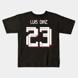 Luis Diaz Liverpool Third jersey 22/23 Kids T-Shirt